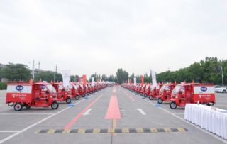 光伏發電再添新應用 京東物流太陽能配送車賦能618綠色物流